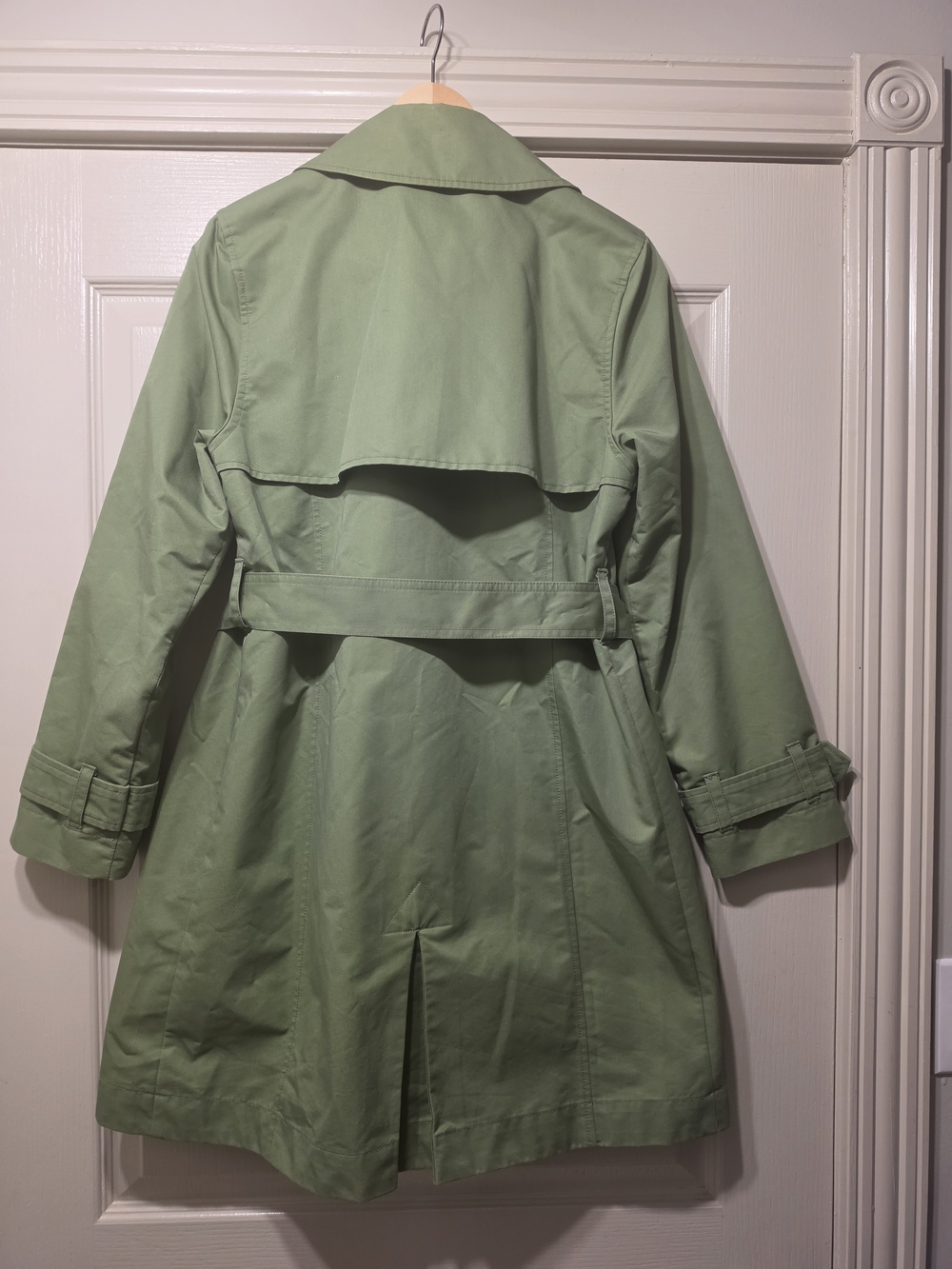 L.L. Bean Women's Olive Green Classic Trench Coat